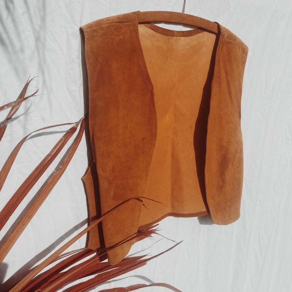 Hand made Leather vest